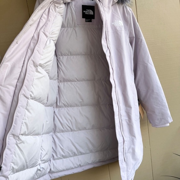 the north face women's Arctic parka color lavender fog - Picture 3 of 9